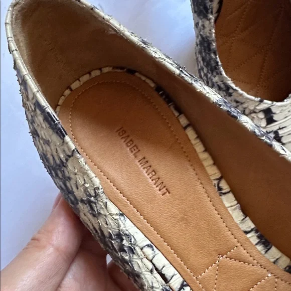 Isabel Marant Python Pumps - Picture 3 of 8